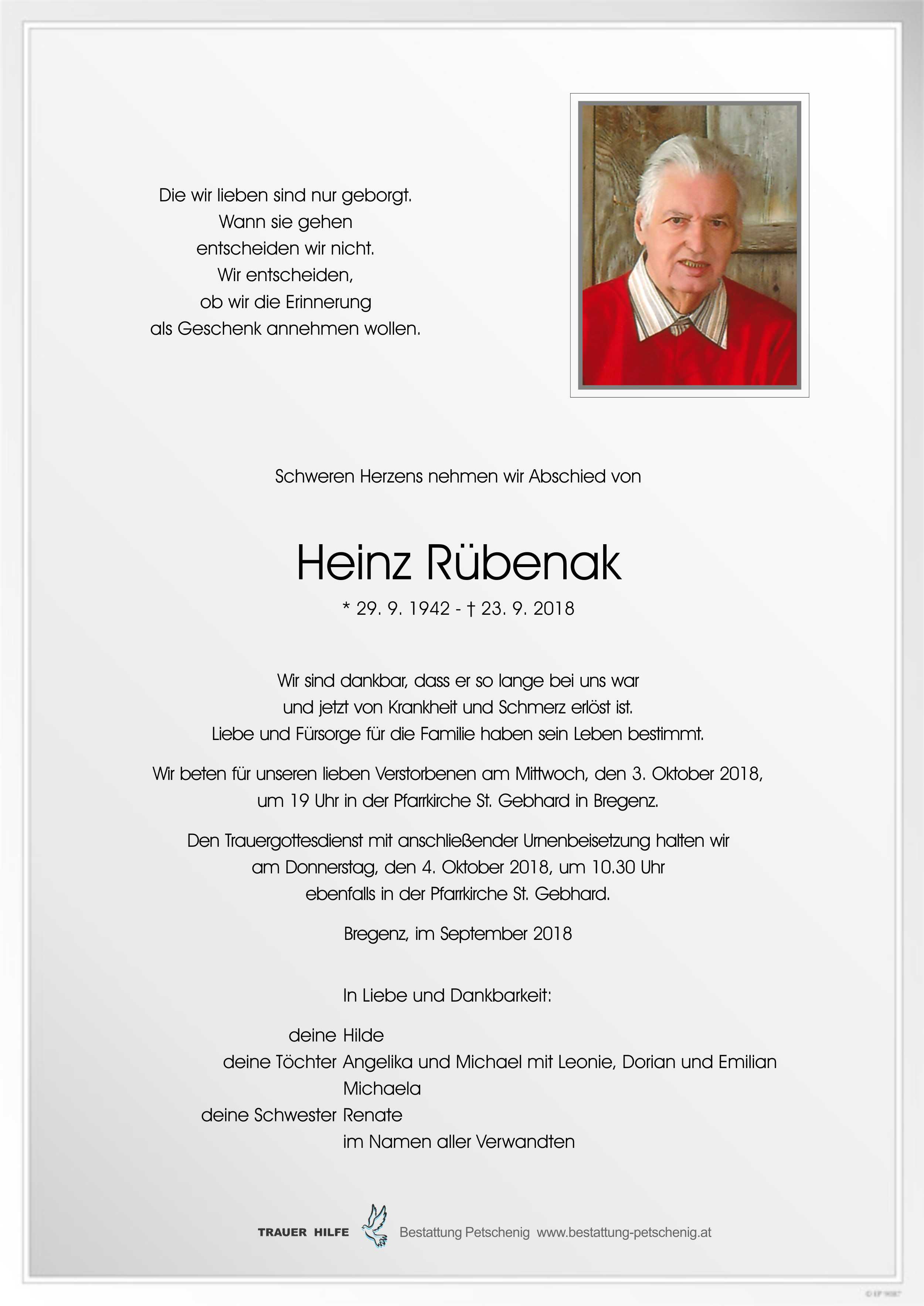 Heinz Rübenak